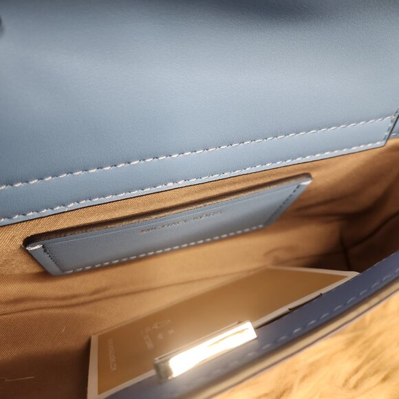 NWT MICHAEL KORS Small Bryant Convertible Pouchette Crossbody Bag - Picture 13 of 14